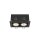 SLV 1007559 Kadux Deckeneinbauleuchte double 3000K 38° IP 20 quadratisch schwarz