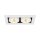 SLV 1007560 Kadux Deckeneinbauleuchte double 3000K 38° IP 20 quadratisch weiß
