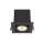 SLV 1007551 Kadux Deckeneinbauleuchte single 3000K 38° IP 20 quadratisch schwarz
