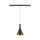 SLV 1007530 Lalu Cone 15 Leuchtenschirm Mix&Match H:17 cm bronze