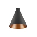 SLV 1007532 Lalu Cone 15 Leuchtenschirm Mix&Match H:17 cm schwarz