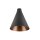 SLV 1007532 Lalu Cone 15 Leuchtenschirm Mix&Match H:17 cm schwarz