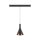 SLV 1007532 Lalu Cone 15 Leuchtenschirm Mix&Match H:17 cm schwarz
