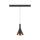 SLV 1007532 Lalu Cone 15 Leuchtenschirm Mix&Match H:17 cm schwarz