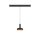 SLV 1007523 Lalu Tetra 14 Leuchtenschirm Mix&Match H:4.9 cm schwarz