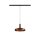 SLV 1007524 Lalu Tetra 24 Leuchtenschirm Mix&Match H:6.7 cm bronze