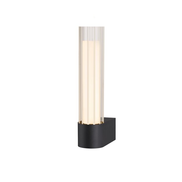 SLV 1007614 Lygant single Wandaufbauleuchte 3000K 8W schwarz