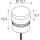 SLV 1007232 M-Pol S Polehead 360° entblendet Leuchtenkopf anthrazit 10W 750lm 2700K CRI80