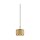 SLV 1007597 Pantilo Rope 19 Pendelleuchte 250cm E27 15W gold