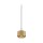 SLV 1007597 Pantilo Rope 19 Pendelleuchte 250cm E27 15W gold