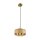 SLV 1007599 Pantilo Rope 27 Pendelleuchte 250cm E27 15W gold