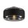 SLV 1007590 Pantilo Rope 27 Wand- und Deckenaufbauleuchte zylindrisch 1x max. 15W E27 silber