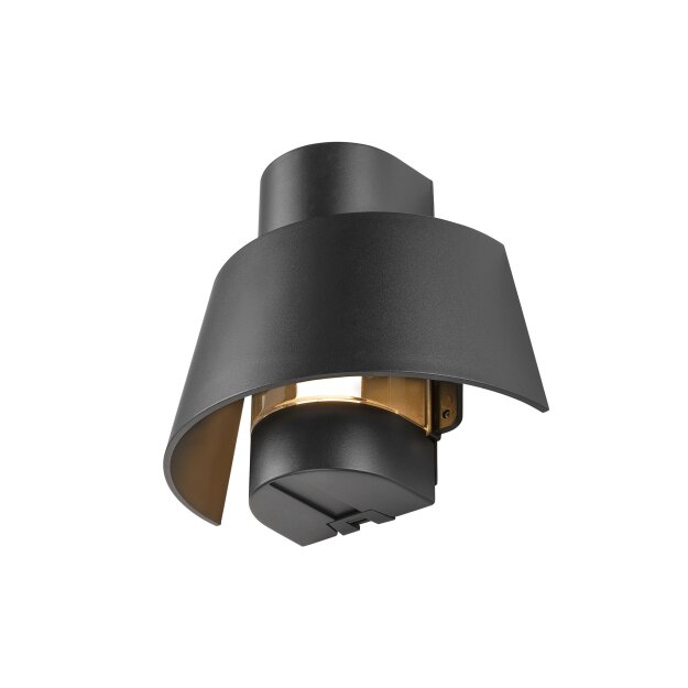 SLV 1007585 Photoni Wandaufbauleuchte konisch 1x max. 13W E27 schwarz