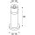 SLV 1007513 R-Cube 35 Stehleuchte 15W 2700/3000K Phase anthrazit