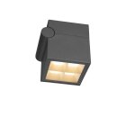SLV 1007458 S-Cube Wand- und Deckenaufbauleuchte 2700/3000K 15W Phase 80° anthrazit