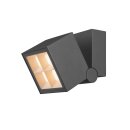 SLV 1007458 S-Cube Wand- und Deckenaufbauleuchte 2700/3000K 15W Phase 80° anthrazit