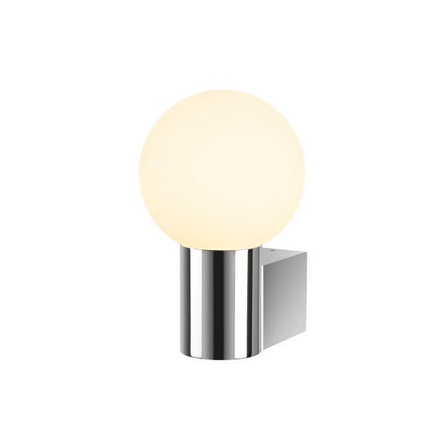 SLV 1007600 Varyt Wandaufbauleuchte rund 1x max. 6W E14 chrom