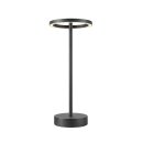 SLV 1007359 Vinolina One Tischlampe Akku IP54 2700K Touch schwarz Tischleuchte