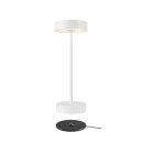 SLV 1007360 Vinolina Tischlampe Akku IP54 2700/3000K Touch weiß Tischleuchte