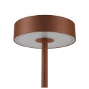 SLV 1007361 Vinolina Tischleuchte Akku IP54 2700/3000K Touch rost