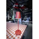 SLV 1007694 Vinolina Two Tischlampe Akku IP65 2200/2700/3000K Touch rot Tischleuchte