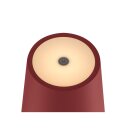SLV 1007694 Vinolina Two Tischlampe Akku IP65 2200/2700/3000K Touch rot Tischleuchte
