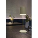SLV 1007696 Vinolina Two Tischlampe Akku IP65 2200/2700/3000K Touch grün Tischleuchte