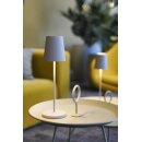 SLV 1007697 Vinolina Two Tischlampe Akku IP65 2200/2700/3000K Touch beige Tischleuchte