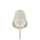 SLV 1007697 Vinolina Two Tischlampe Akku IP65 2200/2700/3000K Touch beige Tischleuchte