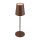 SLV 1007695 Vinolina Two Tischlampe Akku IP65 2200/2700/3000K Touch rost Tischleuchte