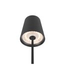 SLV 1007693 Vinolina Two Tischlampe Akku IP65 2200/2700/3000K Touch schwarz Tischleuchte