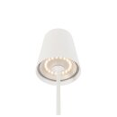 SLV 1007692 Vinolina Two Tischleuchte Akku IP65 2200/2700/3000K Touch weiß