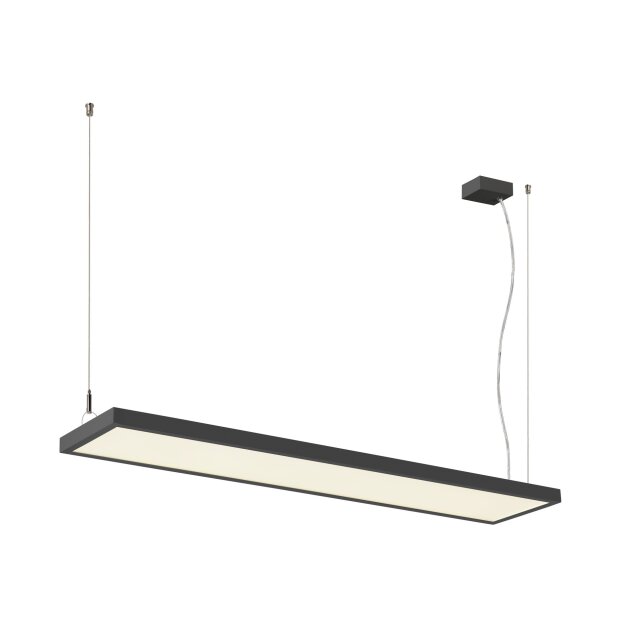 SLV 1007468 Worklight Pro 120 Pendelleuchte 120cm 4000K Dali Touch schwarz