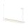 SLV 1007469 Worklight Pro 120 Pendelleuchte 120cm 4000K Dali Touch weiß