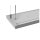 SLV 1007473 Worklight Pro 150 Pendelleuchte 150cm 4000K Dali Touch grau