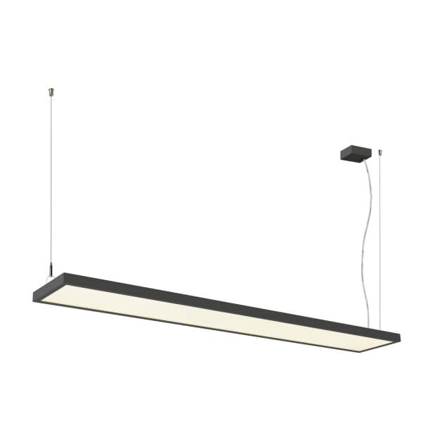 SLV 1007471 Worklight Pro 150 Pendelleuchte 150cm 4000K Dali Touch schwarz