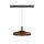 SLV 1007747 Lalu Pendelleuchte 48V Led Base Mix&Match 150cm 8W 3000K Dali bronze