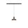 SLV 1007749 Lalu Pendelleuchte 48V Led Base Mix&Match 150cm 8W 3000K Dali schwarz