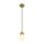 SLV 1007812 Varyt Pendelleuchte 150cm E14 6W messing