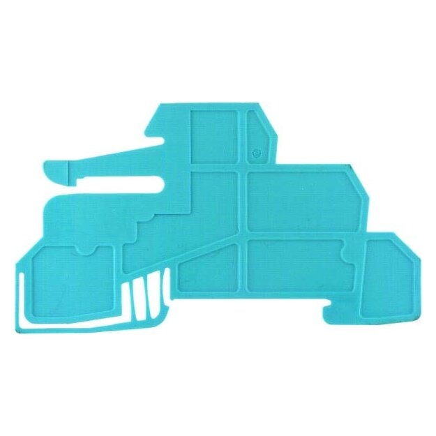 Weidmüller WHPWDL25S Halteplatte 1 5mm Blau WHP WDL2.5/S BL 1067980000