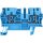 Weidmüller ZDU25BL Durchgangsklemme 2 5qmm Blau ZDU 2.5 BL 1608520000