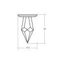 Brumberg 12003034 LED-Einbaudownlight 12 V DC, 0,3 W