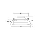 Brumberg 12430183 LED-Einbaustrahler 350 mA, 5 W
