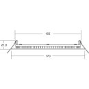 Brumberg 12452173 LED-Einbaupanel 350 mA, 12 W