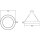Brumberg 13850174CA LED-Pendel-Ringleuchte 4000K, D=600 mm