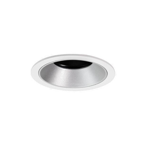 Brumberg 20173770 Einbaumodul rund strukturweiß/silber matt