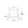 Brumberg 37016080 Einbaumodul quadratisch strukturschwarz