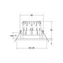 Brumberg 38481183AB LED-Einbaudownlight 230 V AC, 50 Hz