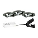 Brumberg 39463153S3 LED-Einbaustrahlerset 230 V AC, 6 W
