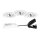 Brumberg 39463173S3 LED-Einbaustrahlerset 230 V AC, 6 W